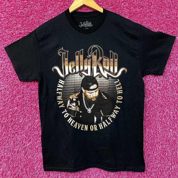 Jelly Roll Halfway To Hell Whitsitt Chapel Album T-Shirt Medium - Picture 1 of 4